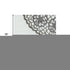 7' X 10' White And Ivory Wool Geometric Hand Tufted Area Rug