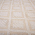 8' X 10' Ivory And Beige Wool Geometric Hand Tufted Area Rug