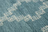 8' X 10' Teal And Blue Wool Trellis Hand Tufted Area Rug