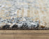 9' X 12' Gray Light Gray Brown Beige And Ivory Abstract Hand Carved Handmade Area Rug