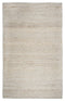8' X 10' Natural And Beige Wool Chevron Hand Woven Area Rug