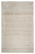8' X 10' Natural And Beige Wool Chevron Hand Woven Area Rug
