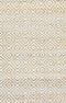 5' X 8' Natural And Beige Wool Geometric Hand Woven Area Rug