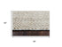 5' X 8' Natural And Beige Wool Chevron Hand Woven Area Rug
