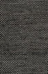 8' Black And Ivory Wool Polka Dot Hand Woven Area Rug