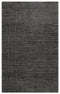 8' X 10' Black And Ivory Wool Polka Dot Hand Woven Area Rug