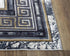 9' X 12' Black And Beige Oriental Area Rug