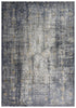 9' X 12' Gold Charcoal And Ivory Abstract Area Rug