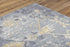 9' X 12' Gold Charcoal And Ivory Abstract Area Rug