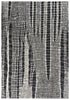 9' X 12' Beige Black Ivory And Gray Abstract Area Rug