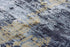 5' X 8' Black Gray Beige And Ivory Abstract Area Rug