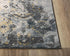 9' X 12' Gray Charcoal And Ivory Trellis Area Rug