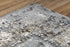 9' X 12' Beige And Charcoal Oriental Area Rug