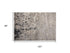 8' X 10' Beige Gray Black And Brown Abstract Area Rug