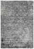 8' X 10' Brown Ivory Black And Light Gray Oriental Area Rug