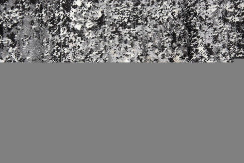 8' X 10' Brown Ivory Black And Light Gray Oriental Area Rug