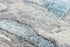 8' X 10' Gray Blue And Ivory Abstract Hand Tufted Area Rug