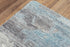 8' X 10' Gray Blue And Ivory Abstract Hand Tufted Area Rug