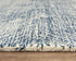 5' X 8' Navy Blue And Ivory Wool Chevron Hand Tufted Area Rug