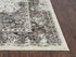8' X 10' Gray Ivory And Natural Medallion Area Rug
