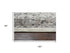 8' X 10' Gray Ivory And Natural Medallion Area Rug