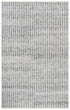 9' X 12' Beige And Gray Wool Hand Woven Area Rug
