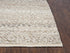 9' X 12' Beige Gray And Ivory Wool Hand Woven Area Rug