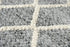 9' X 12' Gray Ivory And Charcoal Wool Geometric Hand Woven Area Rug