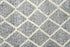 9' X 12' Gray Ivory And Charcoal Wool Geometric Hand Woven Area Rug