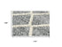 9' X 12' Gray Ivory And Charcoal Wool Geometric Hand Woven Area Rug