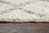 8' X 10' Beige Ivory And Brown Wool Geometric Hand Woven Area Rug