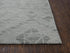 8' X 10' Gray And Dark Gray Wool Geometric Hand Tufted Area Rug