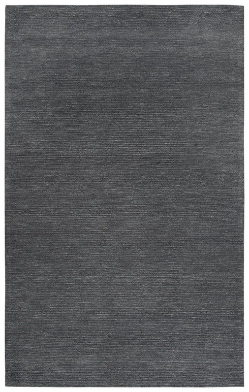 8' X 10' Gray And Dark Gray Wool Hand Tufted Area Rug
