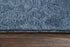 8' X 10' Blue And Dark Blue Wool Geometric Hand Tufted Area Rug