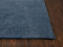 8' X 10' Blue And Dark Blue Wool Abstract Hand Tufted Area Rug