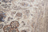 8' Beige And Natural New Zealand Lambs Wool Medallion Hand Carved Handmade Area Rug