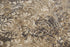 8' Gold Beige And Ivory New Zealand Lambs Wool Damask Hand Carved Handmade Area Rug