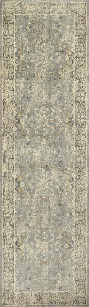 8' Gray Brown And Beige New Zealand Lambs Wool Oriental Hand Carved Handmade Area Rug
