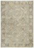 9' X 12' Gray Brown And Beige New Zealand Lambs Wool Oriental Hand Carved Handmade Area Rug