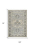 8' X 10' Gray Charcoal And Cream New Zealand Lambs Wool Oriental Hand Carved Handmade Area Rug