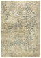 9' X 12' Beige And Natural New Zealand Lambs Wool Damask Hand Carved Handmade Area Rug