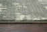 8' X 10' Gray And Light Gray New Zealand Lambs Wool Abstract Hand Carved Handmade Area Rug