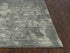 9' X 12' Gray And Light Gray New Zealand Lambs Wool Abstract Hand Carved Handmade Area Rug
