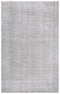 9' X 12' Light Gray Beige And Ivory Wool Hand Loomed Area Rug