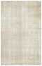 8' X 10' Beige And Ivory Wool Hand Loomed Area Rug