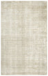 8' X 10' Beige And Ivory Wool Hand Loomed Area Rug