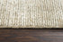 8' X 10' Beige And Ivory Wool Hand Loomed Area Rug