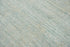 8' X 10' Aqua Green Silver And Ivory Wool Hand Loomed Area Rug