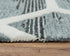 8' X 10' Charcoal And Ivory Geometric Hand Tufted Area Rug