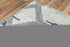 9' X 12' Blue And Ivory Geometric Hand Tufted Area Rug